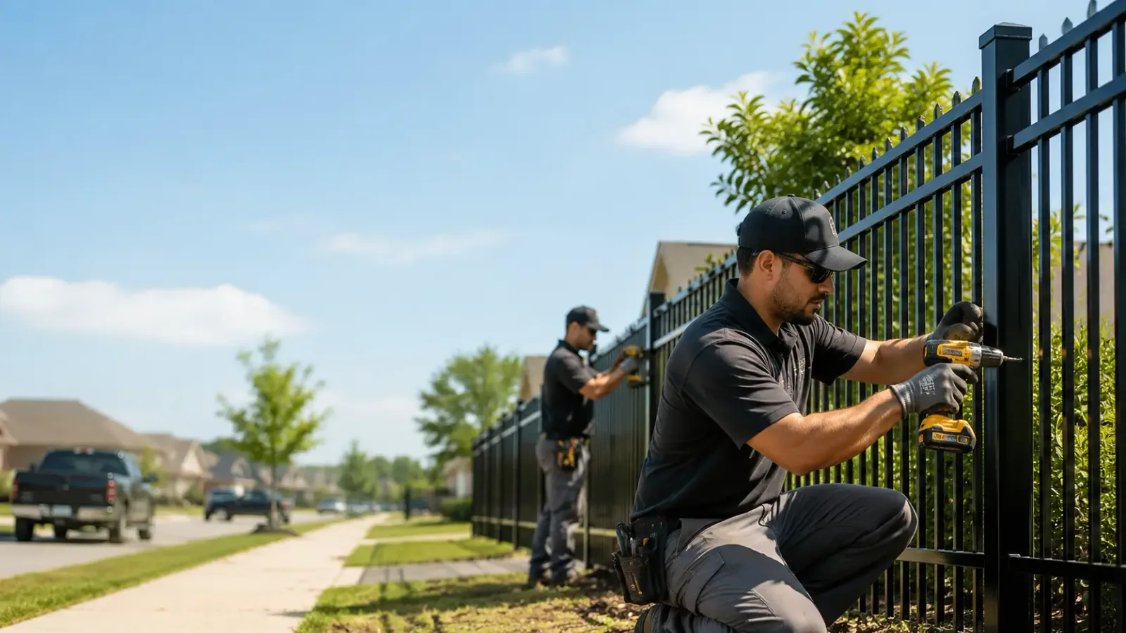 Metal Fence Installation in Bear Creek, PA
